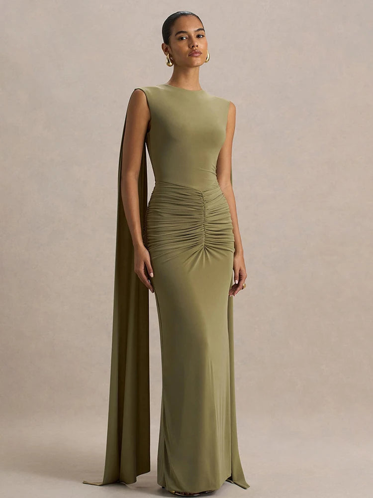 שמלת מקסי דגם צביה